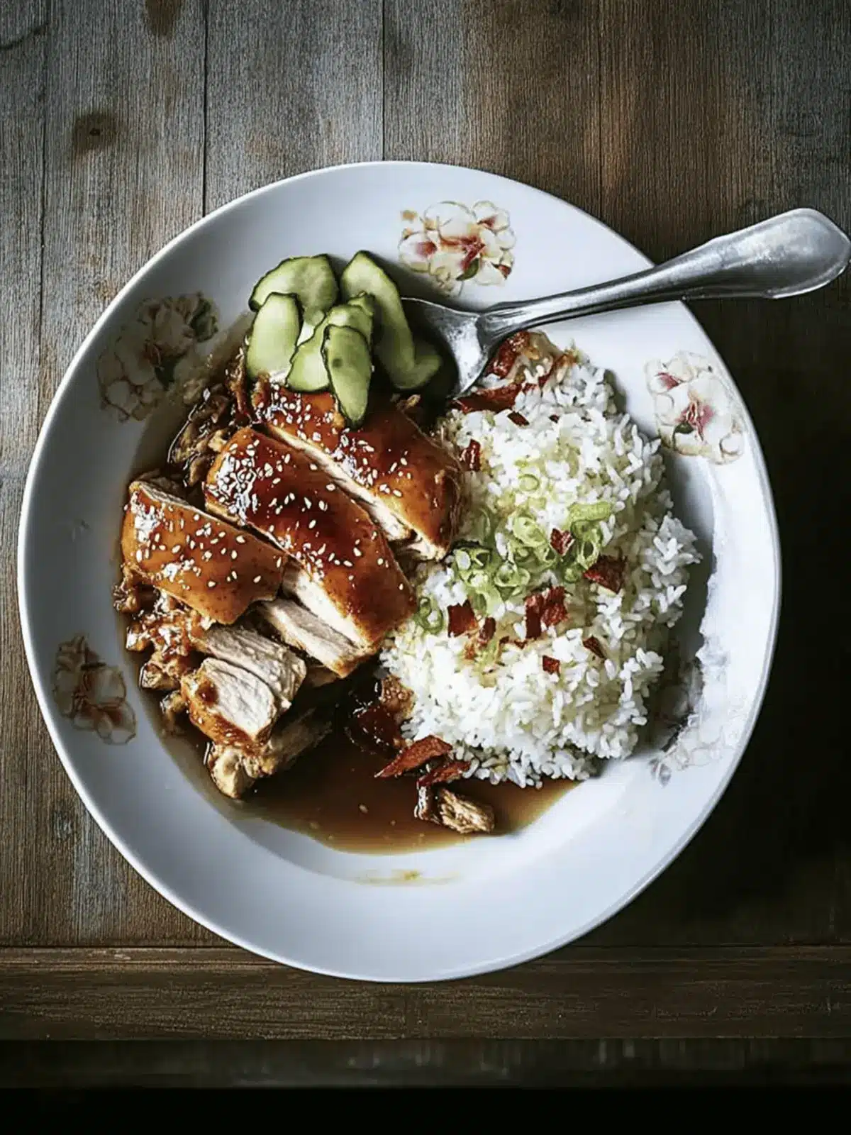 Supple Slow-Cooked Soy Sauce Chicken Rice: Pure Comfort Bliss 4 SUPPLE SLOW-COOKED SOY SAUCE CHICKEN RICE