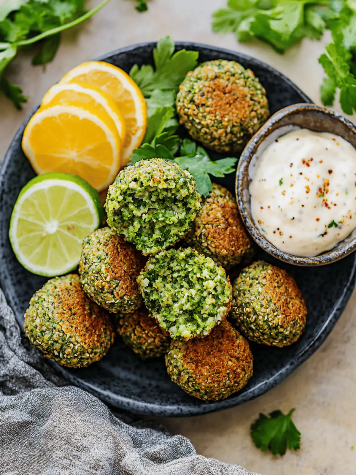 Magical Green Falafel: Herb-Infused Bliss for Everyone 3 Magical Green Falafel