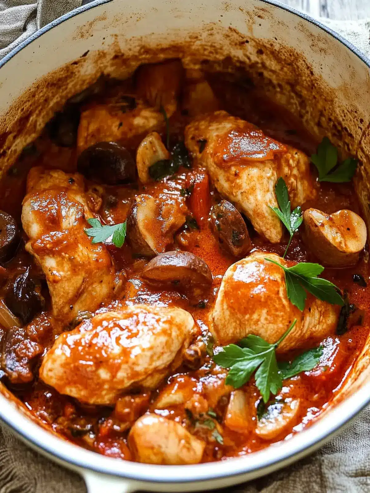 Savor Quick Chicken Chasseur for a Cozy Dinner Tonight 2 Chicken Chasseur