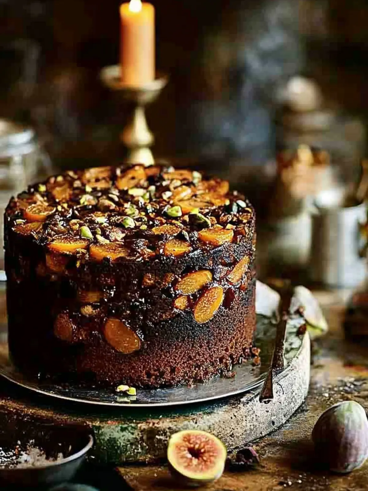 Delicious Fig, Apricot, and Pistachio Christmas Cake Joy 2 Fig, apricot and pistachio Christmas cake