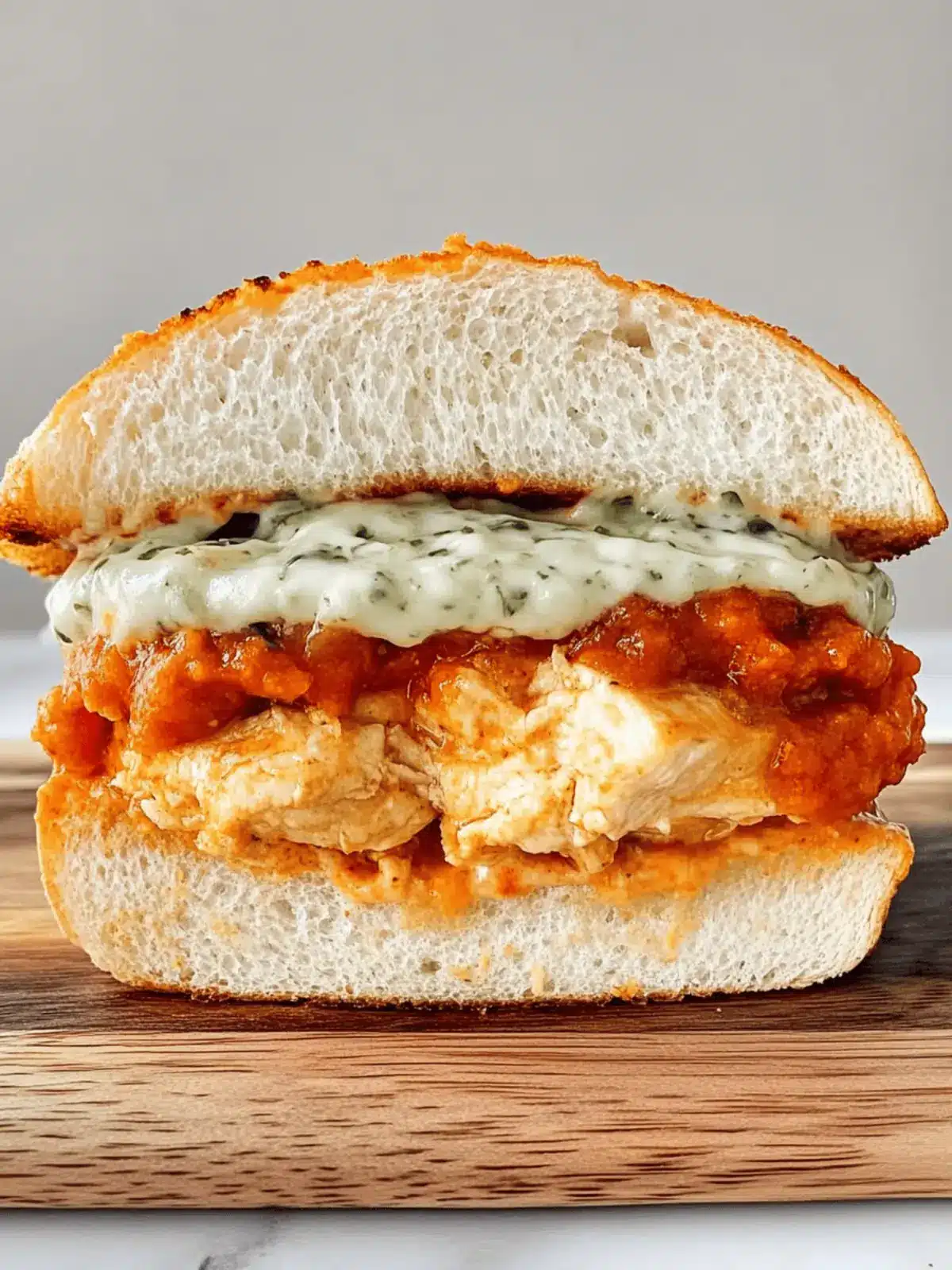 Crispy Chicken Parmesan Sandwich with Homemade Flavor Boost 2 Chicken Parmesan Sandwich