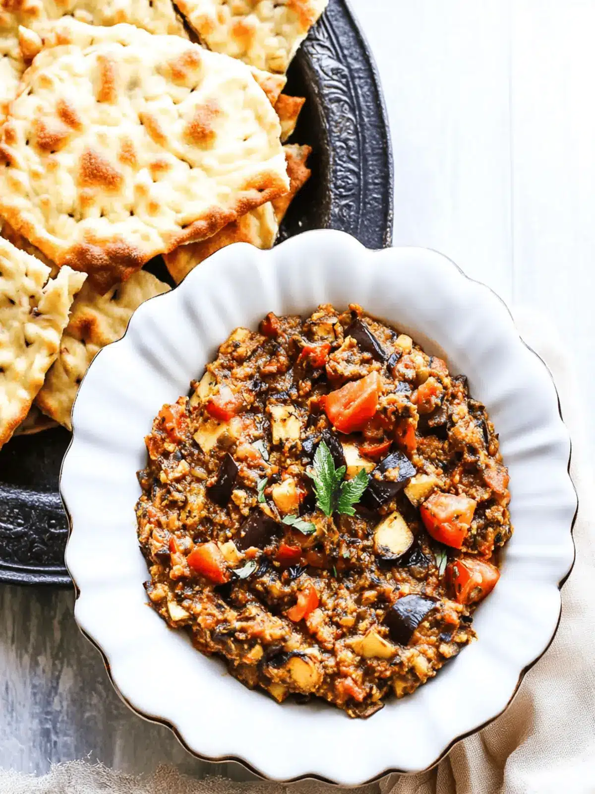 Zaalouk: Savory Eggplant and Tomato Dip You'll Love 4 Zaalouk Eggplant and Tomato Dip