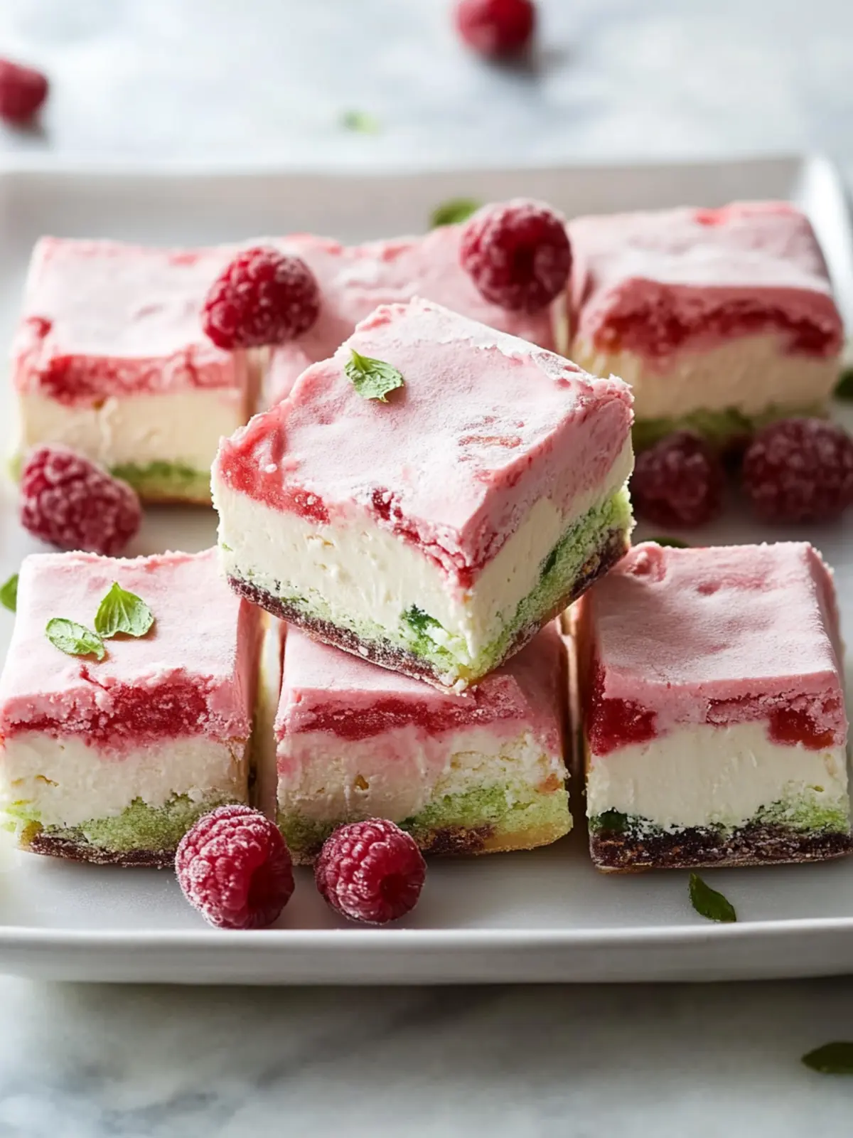 Irresistible Spumoni Bars with Pistachios and Cherry Joy 3 Spumoni Bars