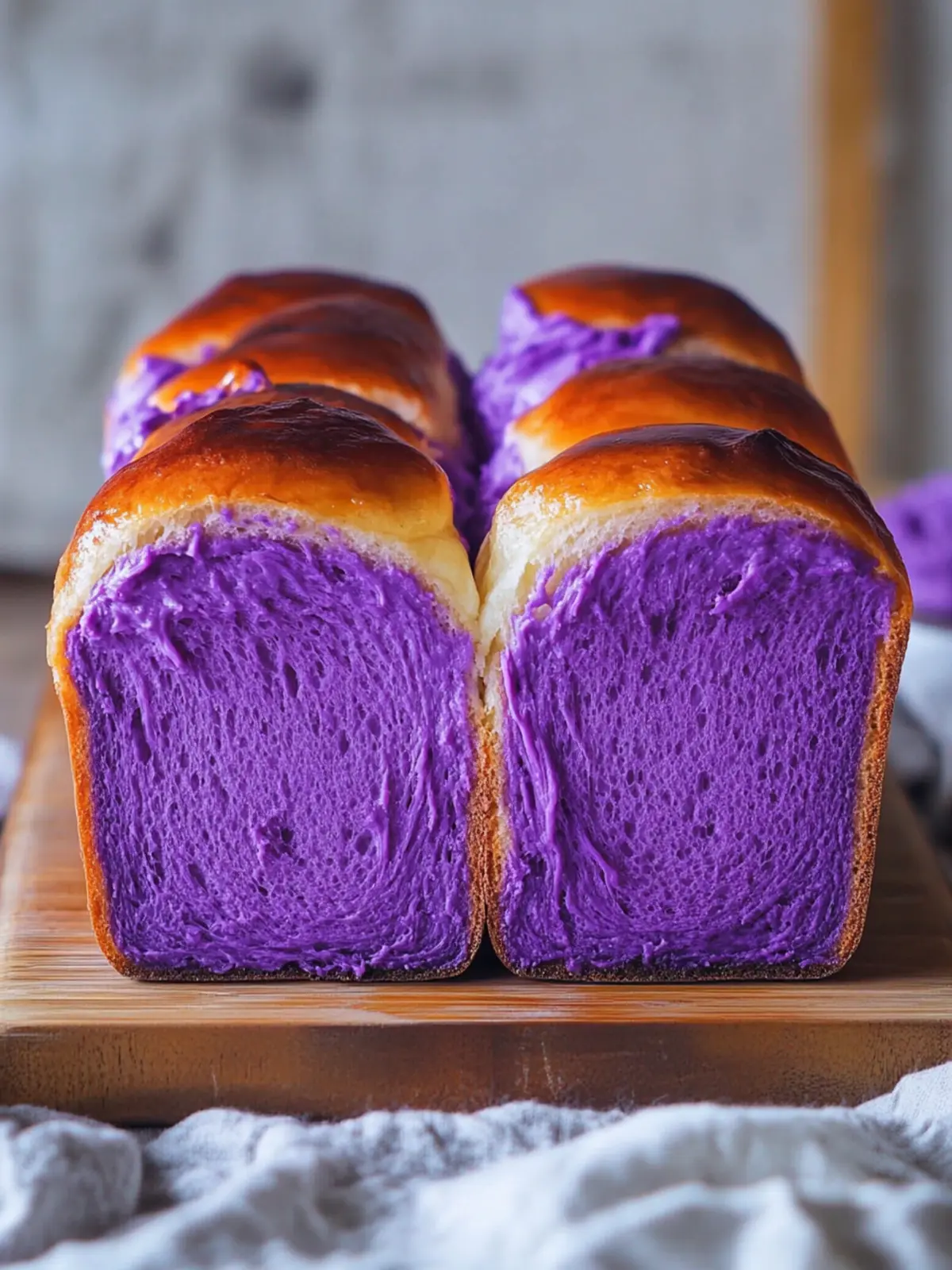 Fluffy Ube Milk Bread (Tangzhong) You'll Adore Making 4 Ube Milk Bread (Tangzhong)