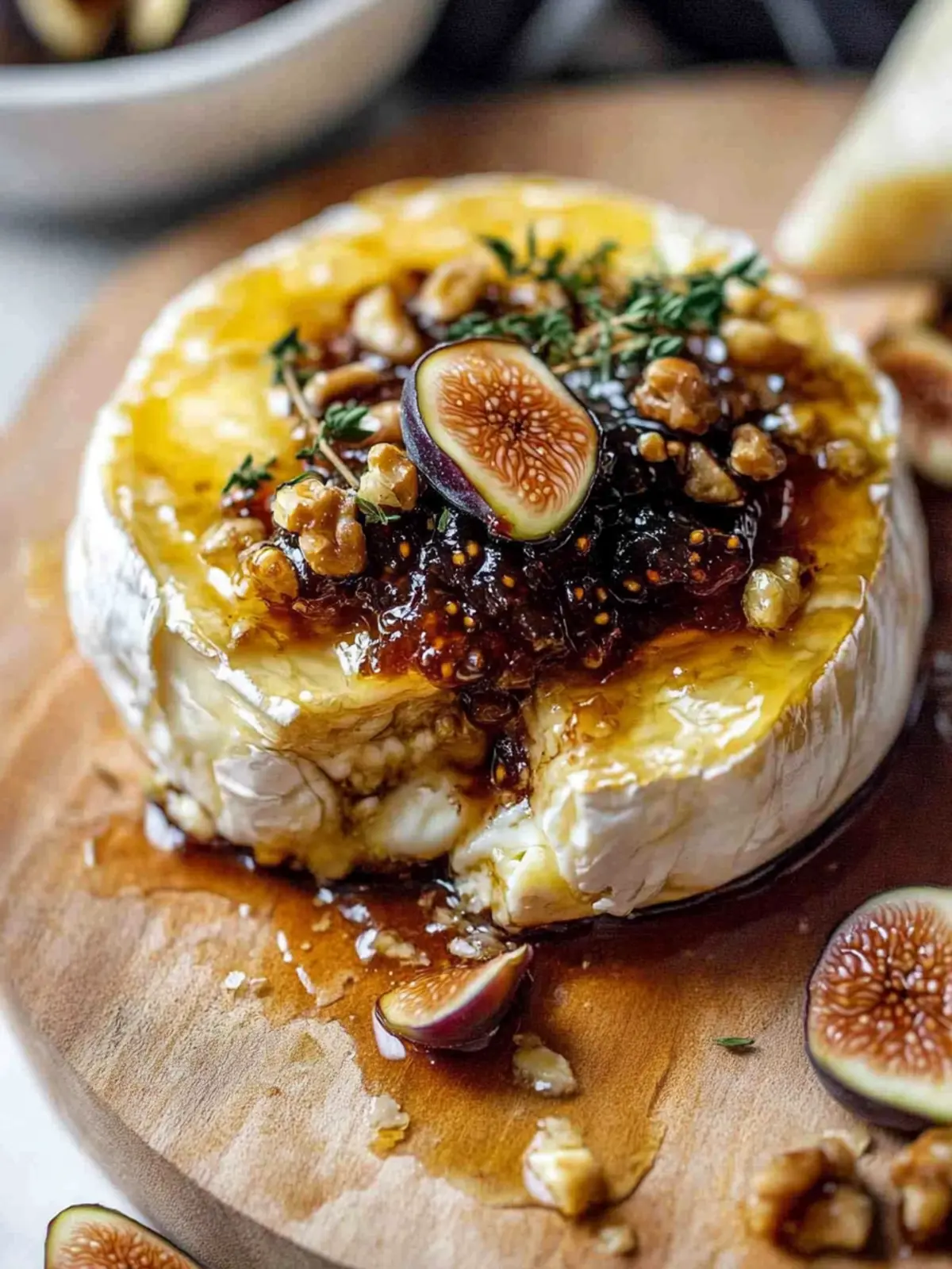 Gooey Baked Brie with Fig Jam for Effortless Entertaining 4 Gooey Baked Brie with Fig Jam
