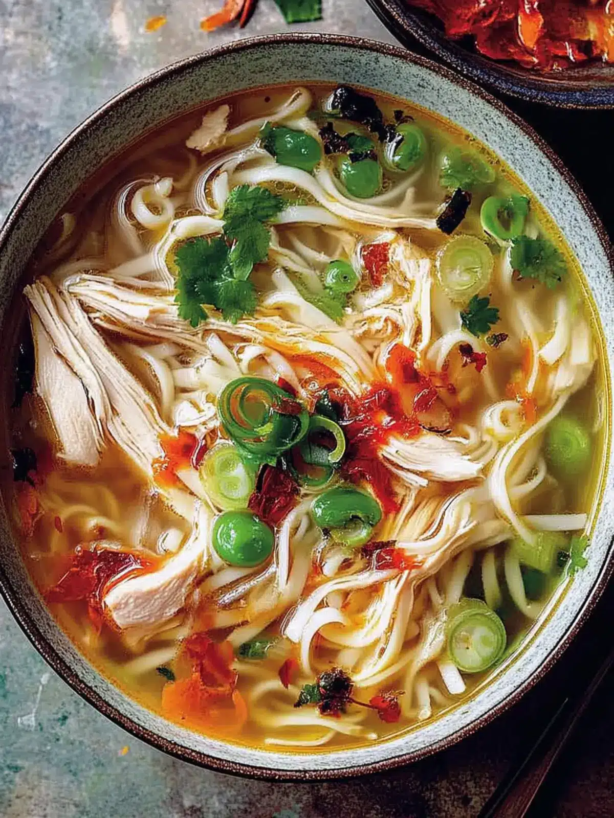 Cozy Up with Quick Ginger Garlic Chicken Noodle Soup 3 Ginger Garlic Chicken Noodle Soup