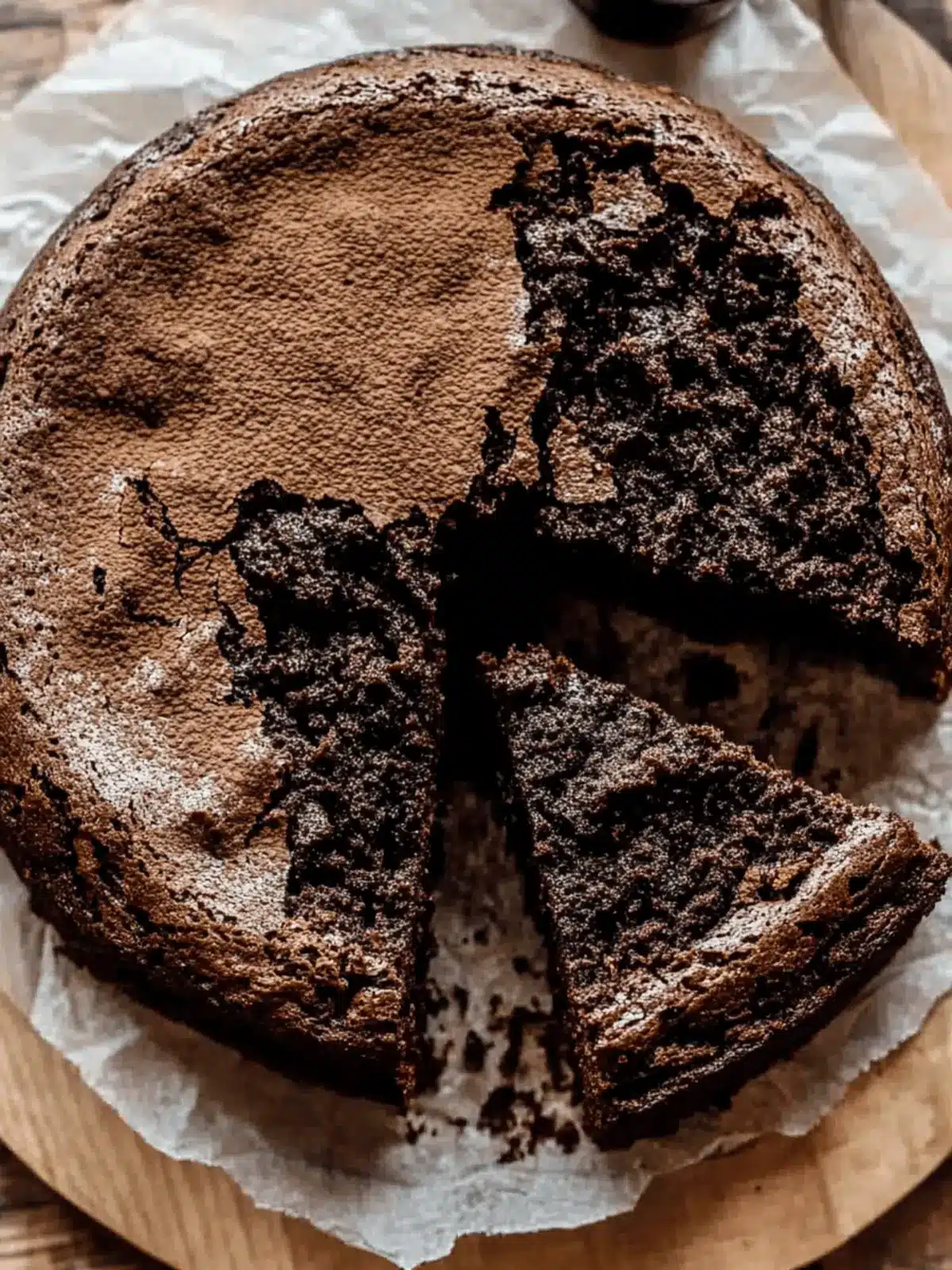 Decadent Chocolate Coffee Cake with Spiced Crunch Topping 2 Chocolate Coffee Cake
