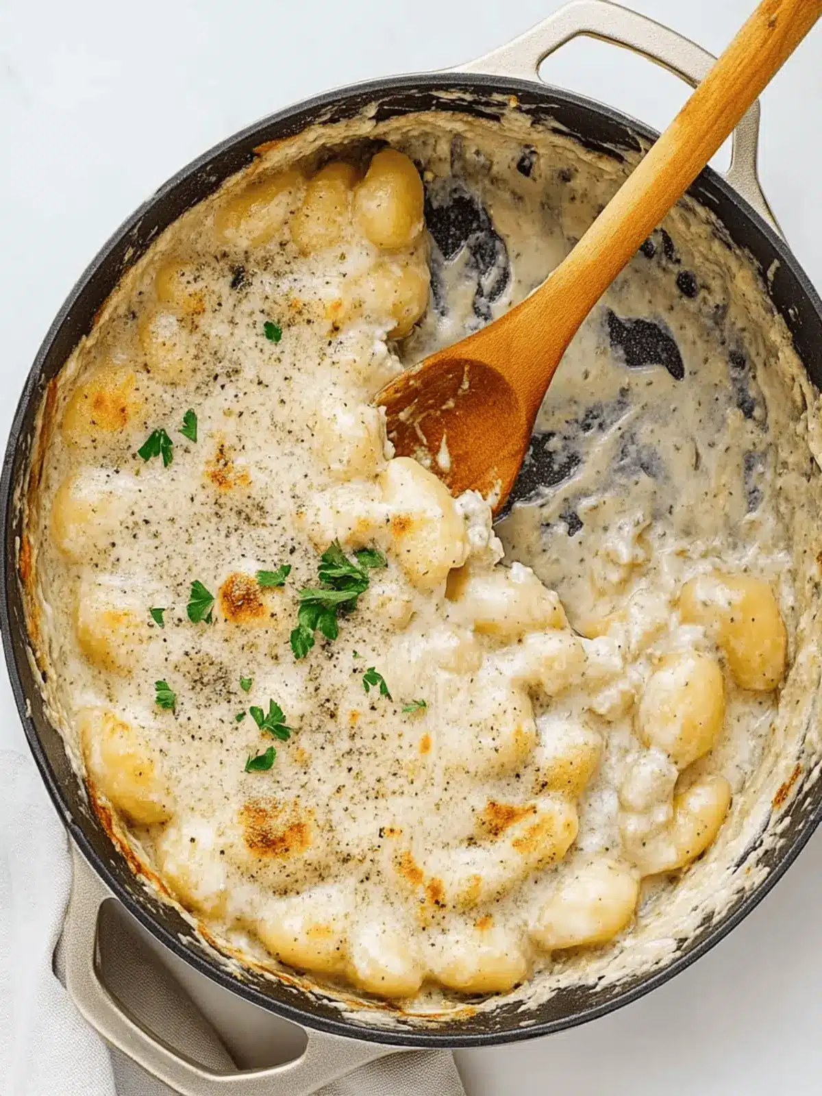 Cacio e Pepe Baked Gnocchi: Your New Family Comfort Dish 3 Cacio e Pepe Baked Gnocchi
