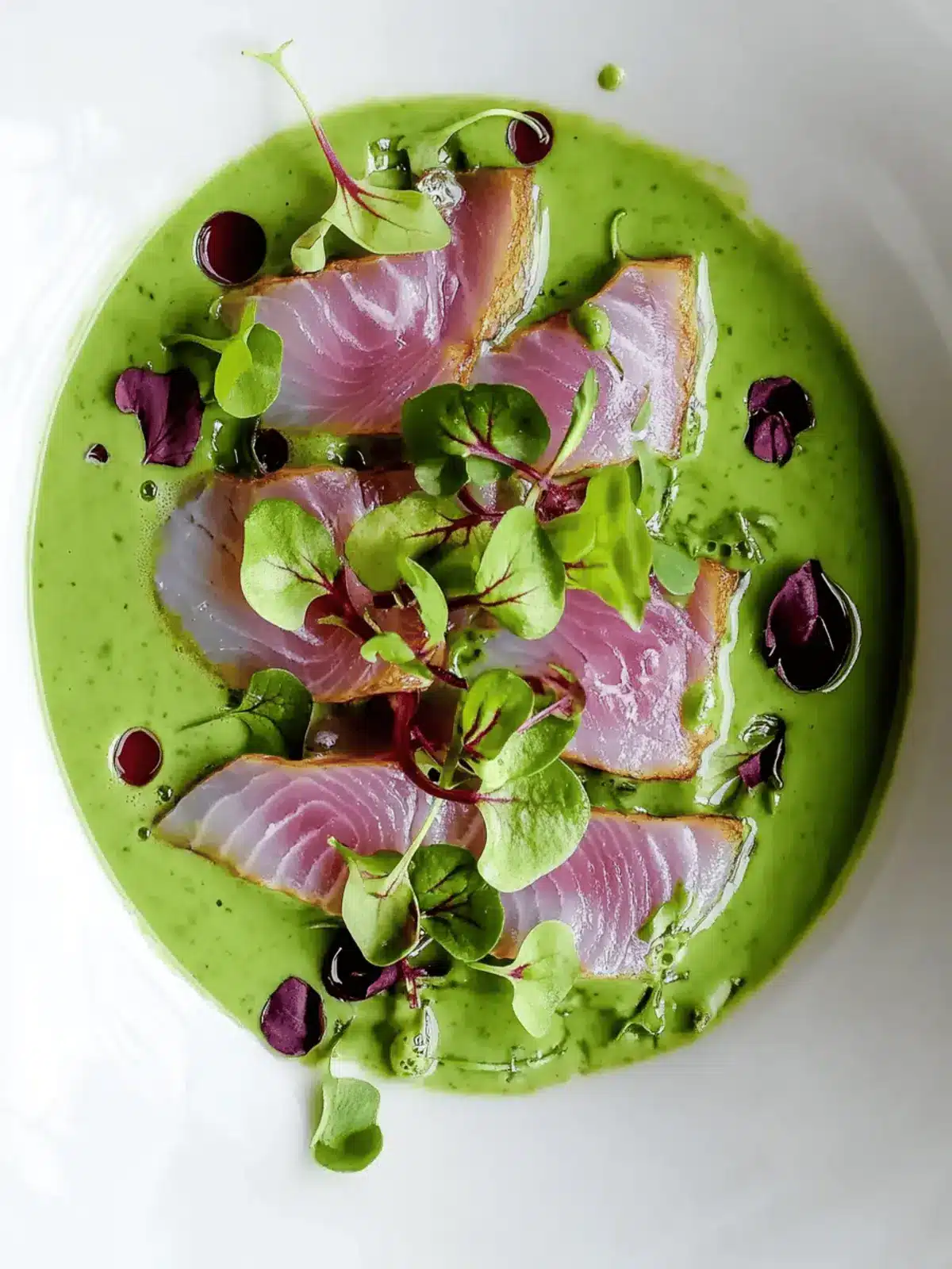 Green Curry Kingfish Crudo: A Fresh Twist on Seafood Delights 4 Green Curry Kingfish Crudo