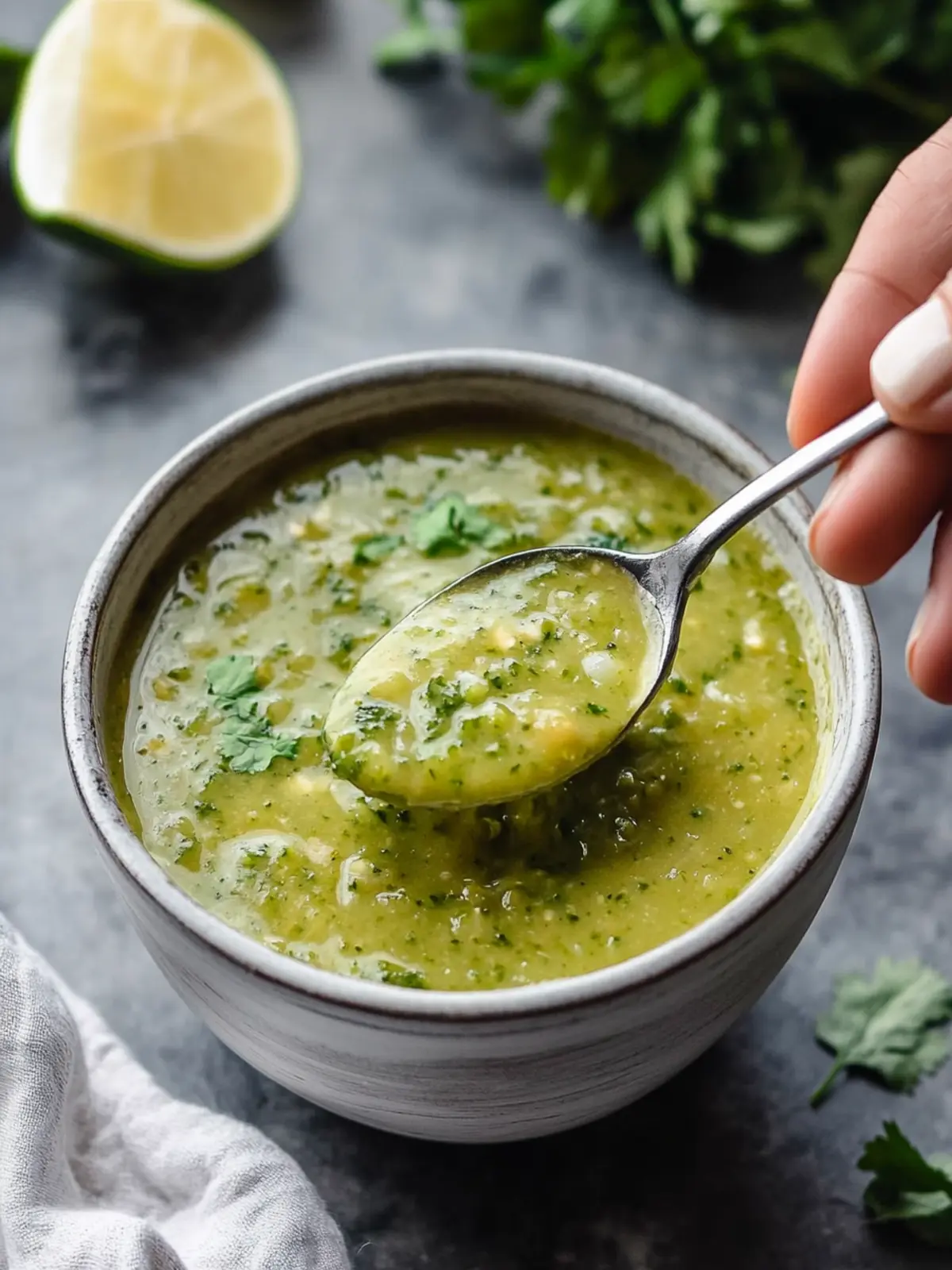 Homemade Green Enchilada Sauce: Fresh Flavor Awaits You 2 Homemade Green Enchilada Sauce