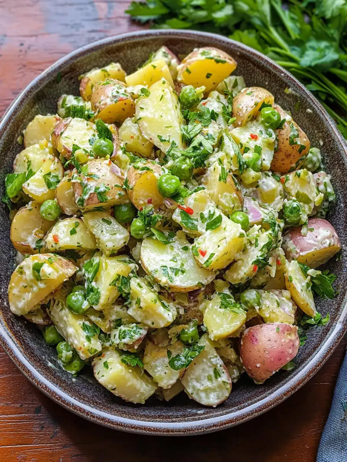 Zesty French Potato Salad with Dijon Vinaigrette Magic 4 French Potato Salad