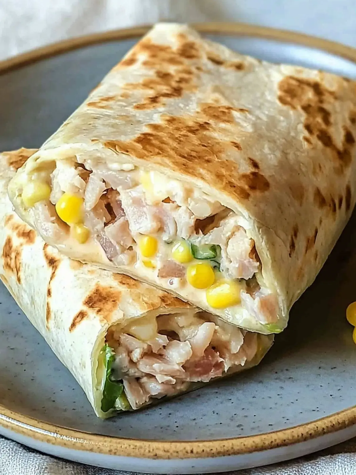 Savor This Healthy Tuna Melt Wrap in Just 9 Minutes 4 Healthy Tuna Melt Wrap