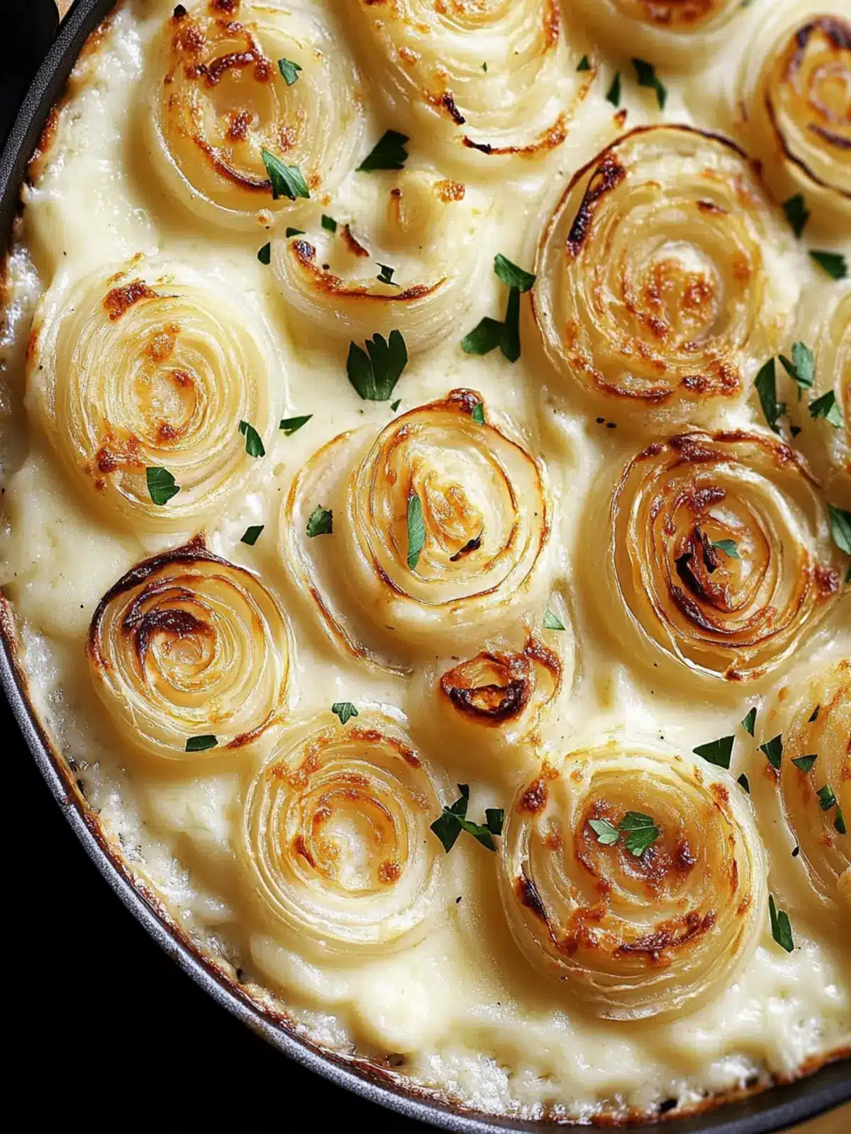 Creamy Roasted Parmesan Creamed Onions: Comfort in Every Bite 2 Roasted Parmesan Creamed Onions