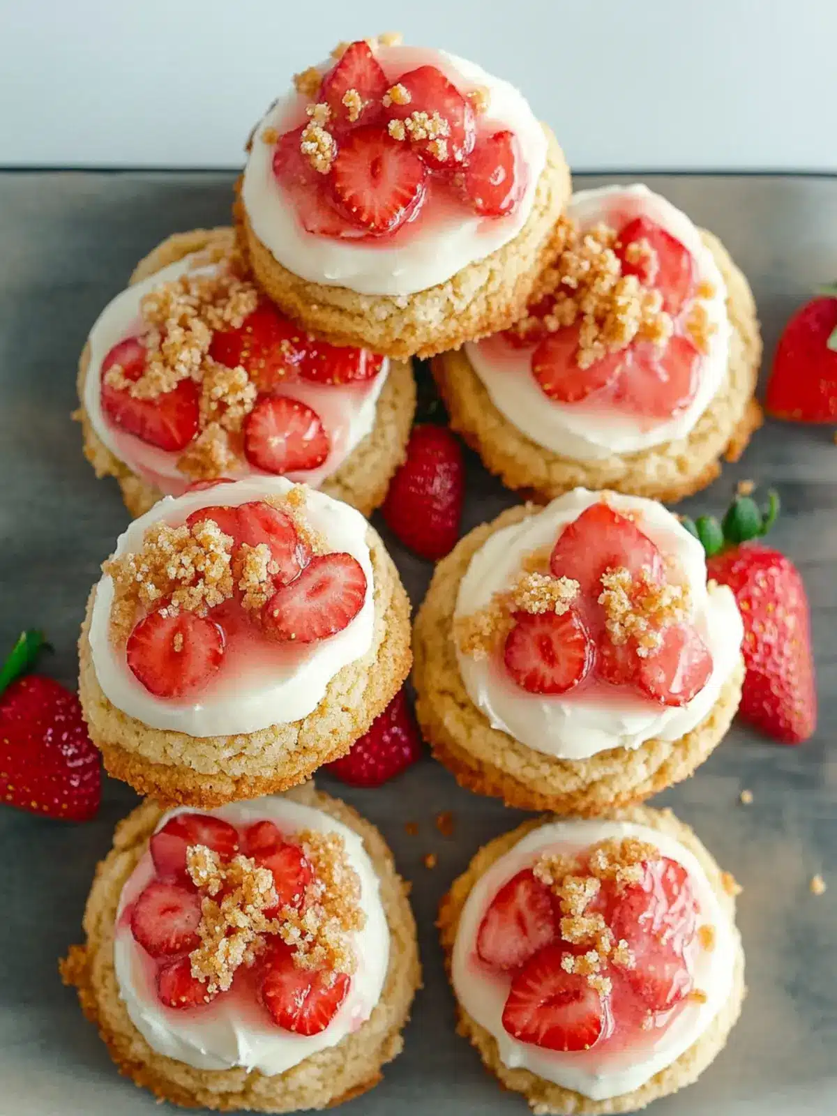 Strawberry Crunch Shortcake Cookies You ll Crave All Summer 4 Strawberry Crunch Shortcake Cookies