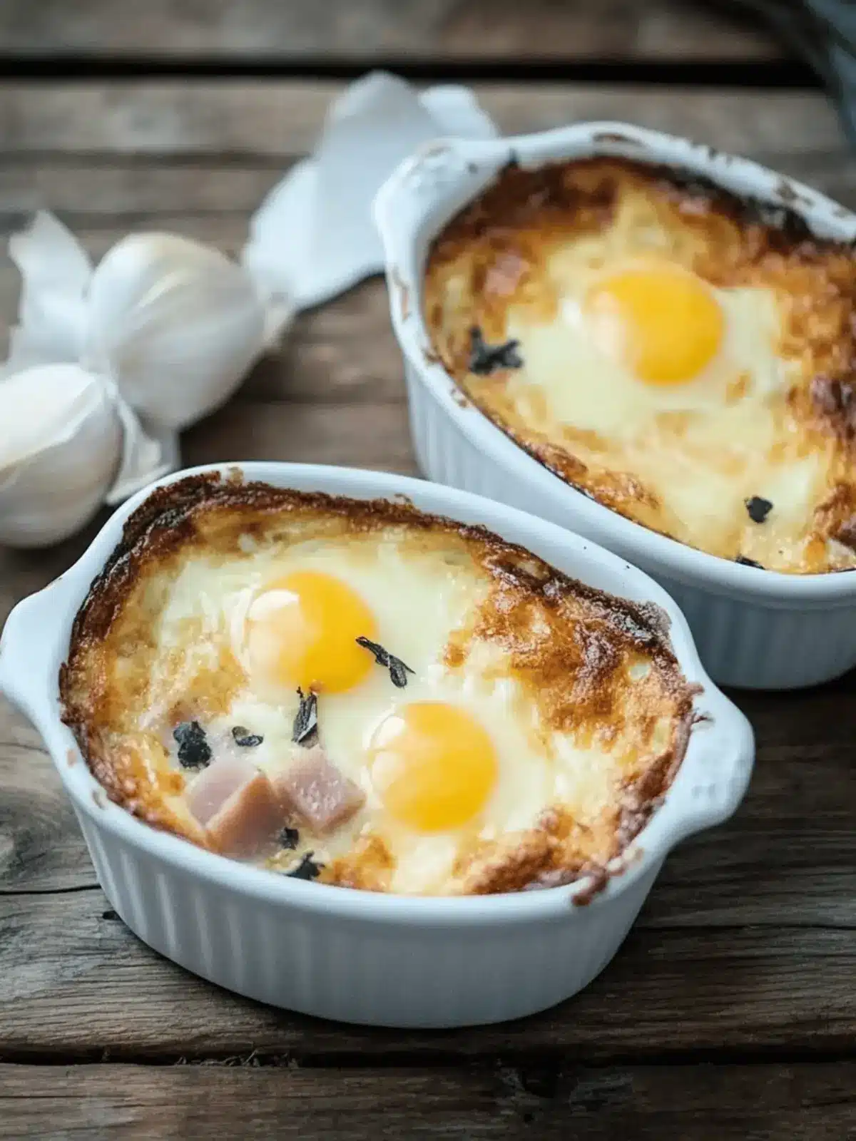 Baked Eggs with Ham and Tomato: Your Perfect Brunch Delight 4 Baked eggs with ham and tomato