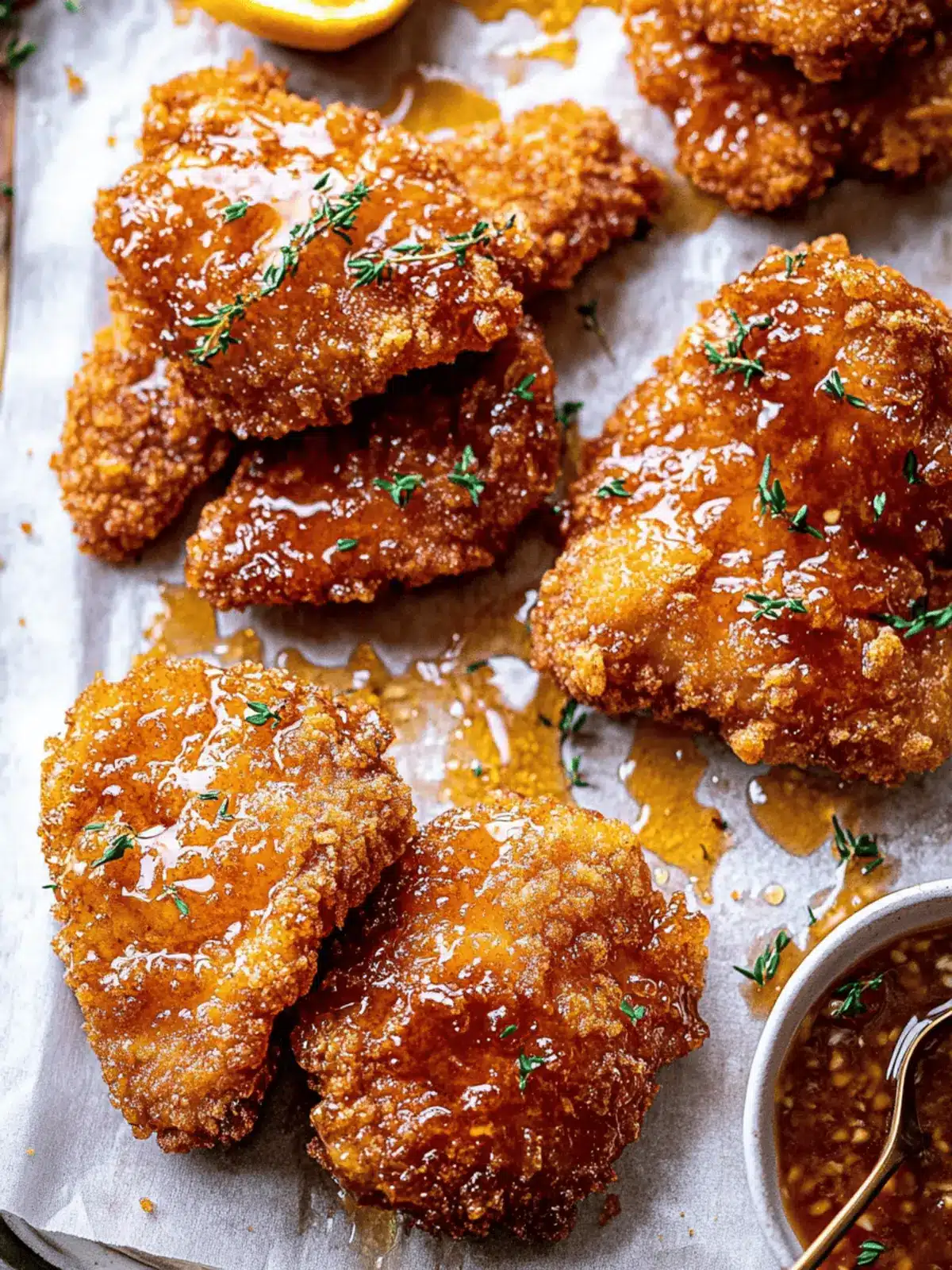 Baked Crunchy Hot Honey Chicken: Crispy, Sweet Perfection! 3 Baked Crunchy Hot Honey Chicken