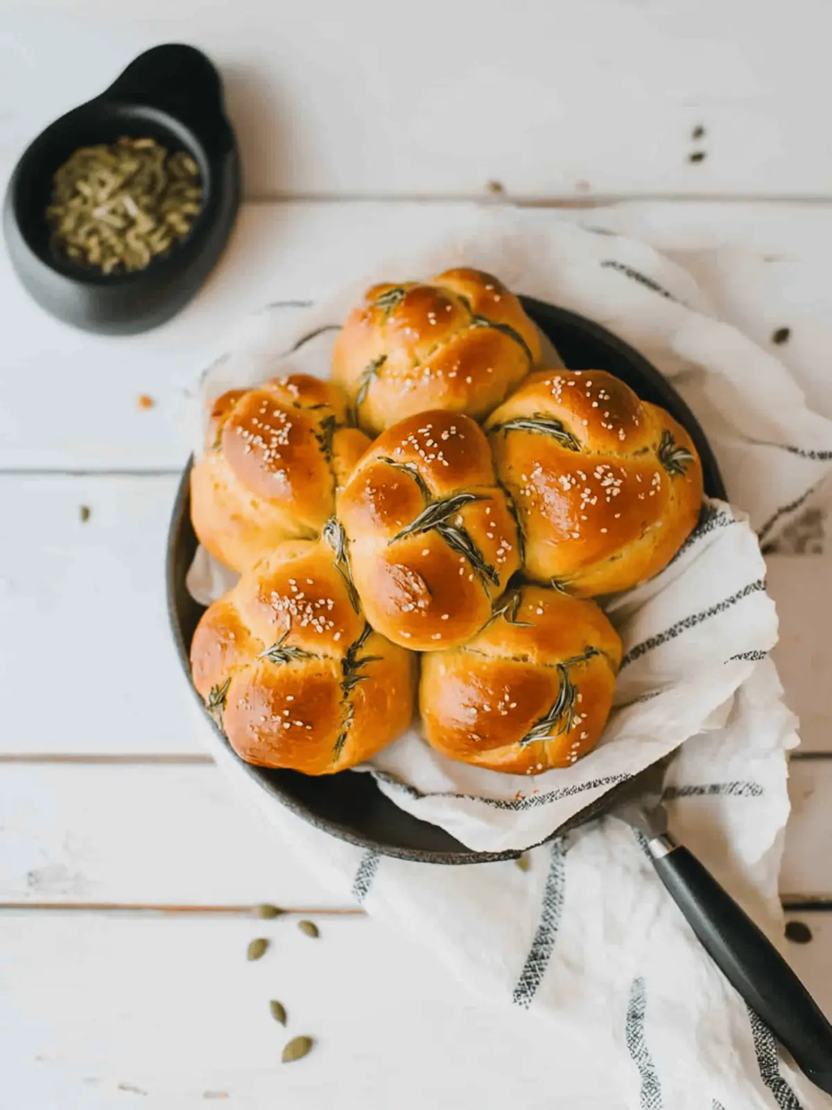 Pumpkin Sage Challah Rolls to Delight Your Fall Table 2 Pumpkin Sage Challah Rolls