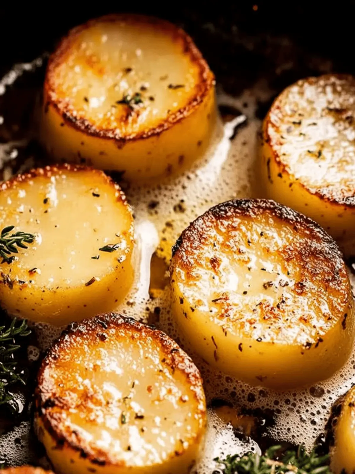 Savor Fondant Potatoes: Buttery and Herb-Infused Bliss 3 Fondant potatoes