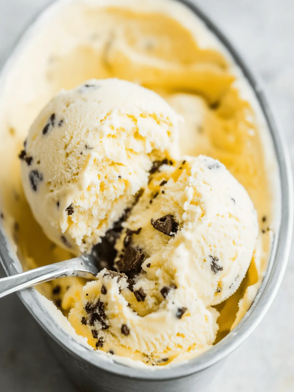Indulge in Orange, Cardamom & Chocolate Ice Cream Bliss 2 Orange, Cardamom & Chocolate Ice cream + Classic Vanilla