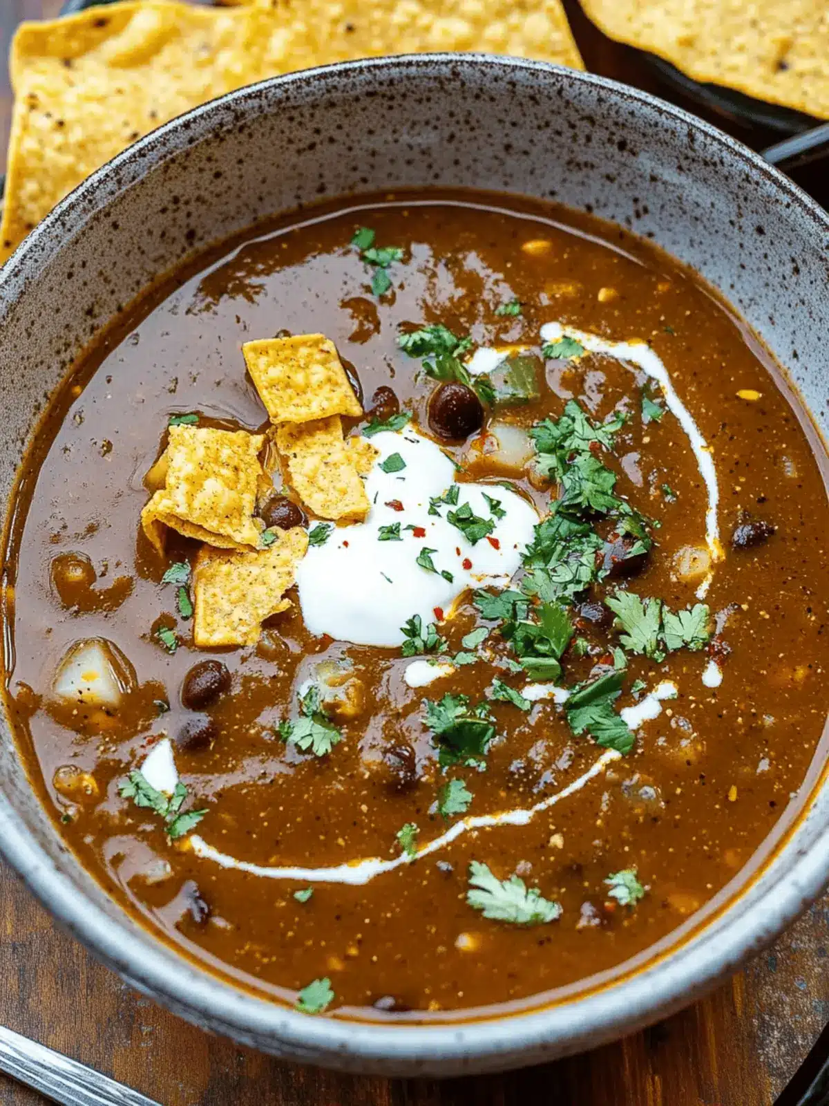 Essential Mexican Style Black Bean Soup to Warm Your Soul 3 Mexican Style Black Bean Soup