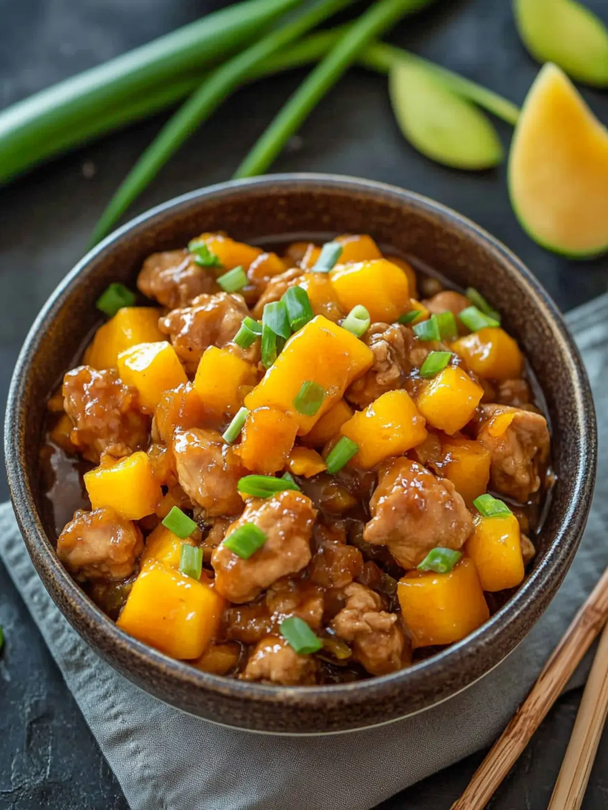 Satisfying Chinese Style Mango Chicken Stir Fry in 30 Minutes 4 Chinese Style Mango Chicken Stir Fry
