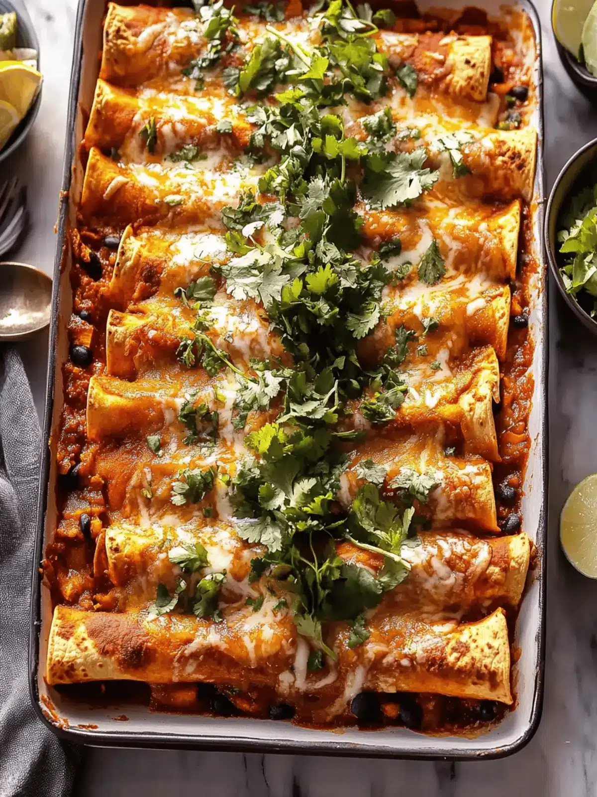 Crispy Black Bean Sweet Potato Enchiladas Your New Favorite Dish 2 Crispy Black Bean Sweet Potato Enchiladas.