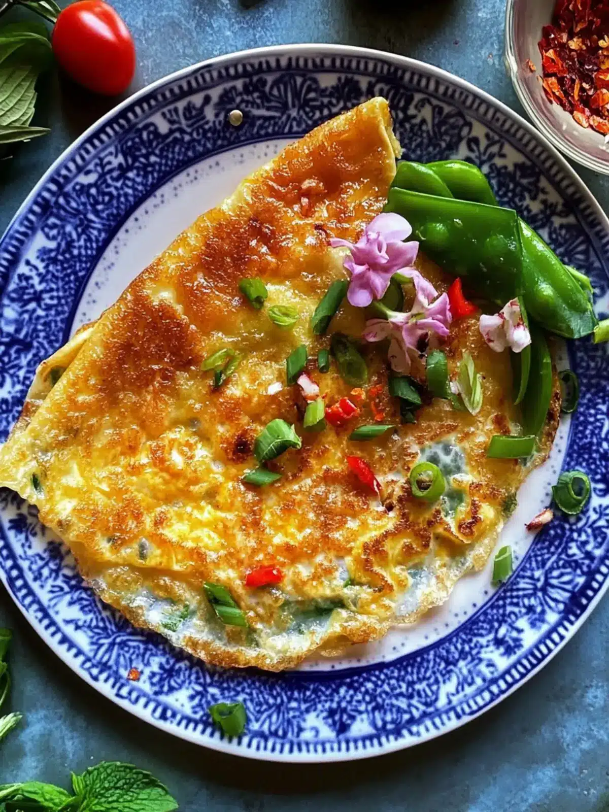 Crispy Rice Paper Omelette: A Quick Breakfast You ll Love 2 CRISPY Rice Paper Omelette