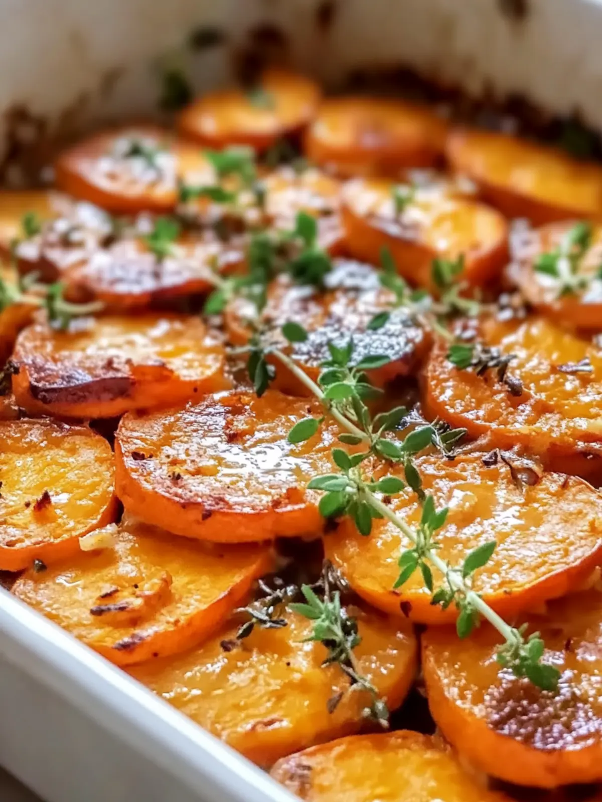 Homemade Garlic Butter Sweet Potato Bake That Steals the Show 2 Homemade Garlic Butter Sweet Potato Bake