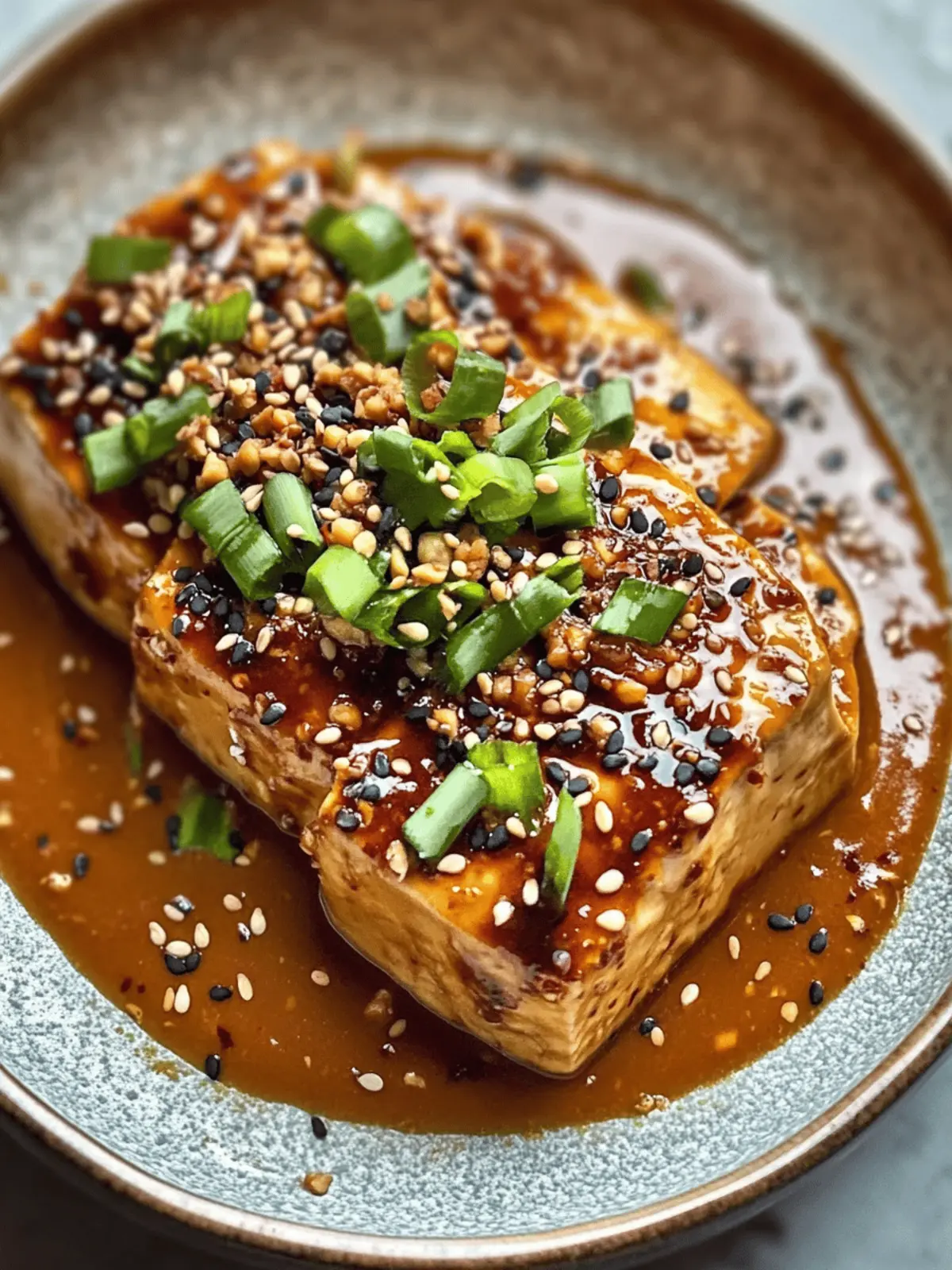 Peanut Gochujang Silken Tofu: Quick, Creamy Vegan Bliss 3 Peanut Gochujang Silken Tofu