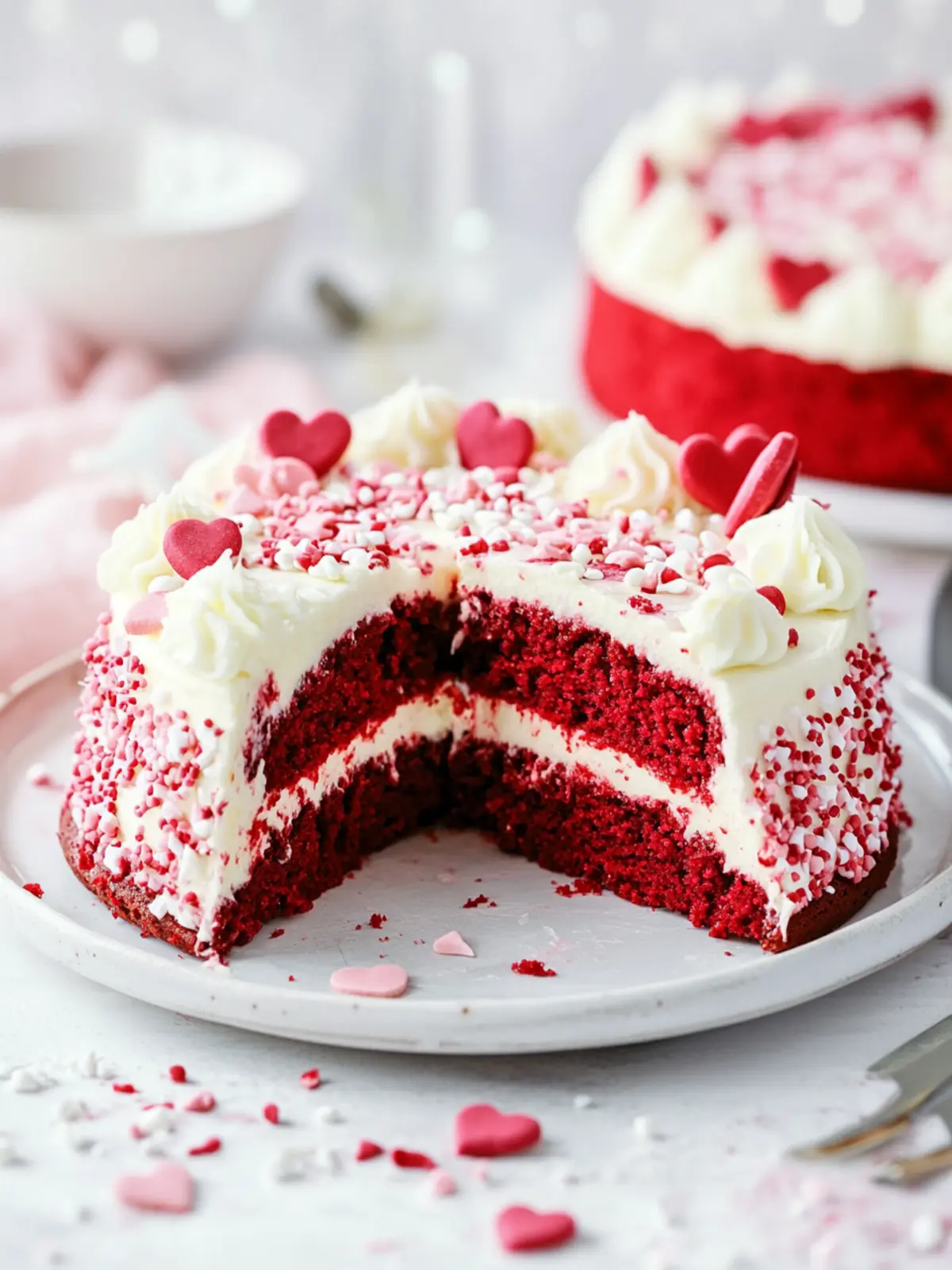 Deliciously Decadent Red Velvet Cookie Cake You ll Love 4 Red Velvet Cookie Cake