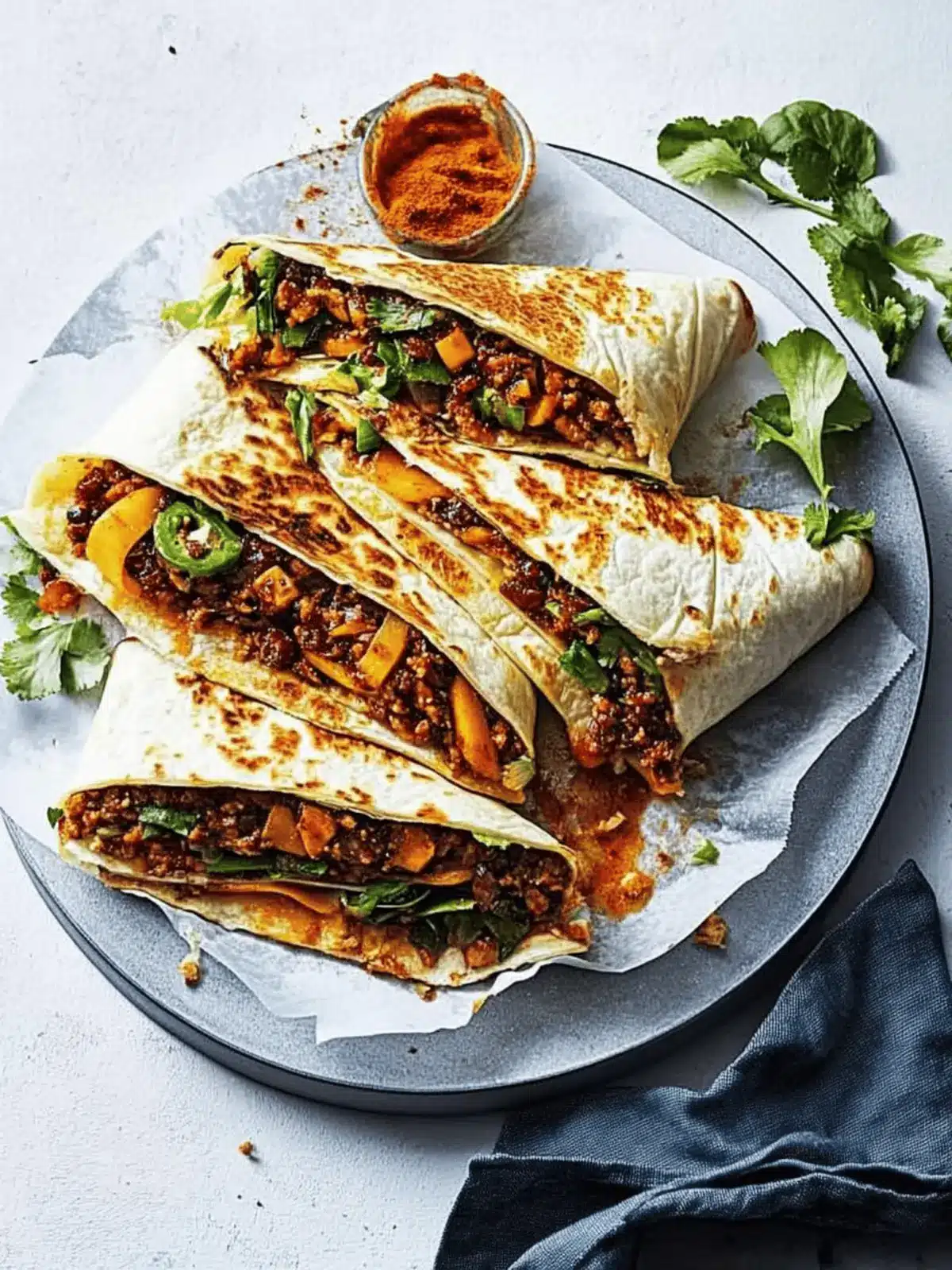 Spicy Chipotle Crunch Wraps for a Quick Flavorful Fiesta 2 spicy chipotle crunch wraps