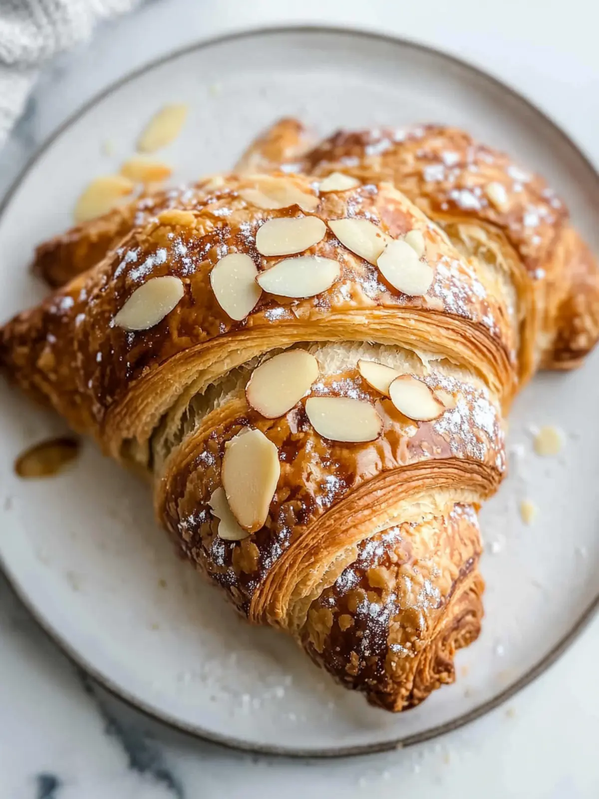Irresistibly Easy Almond Croissant Recipe for Home Chefs 4 Easy Almond Croissant