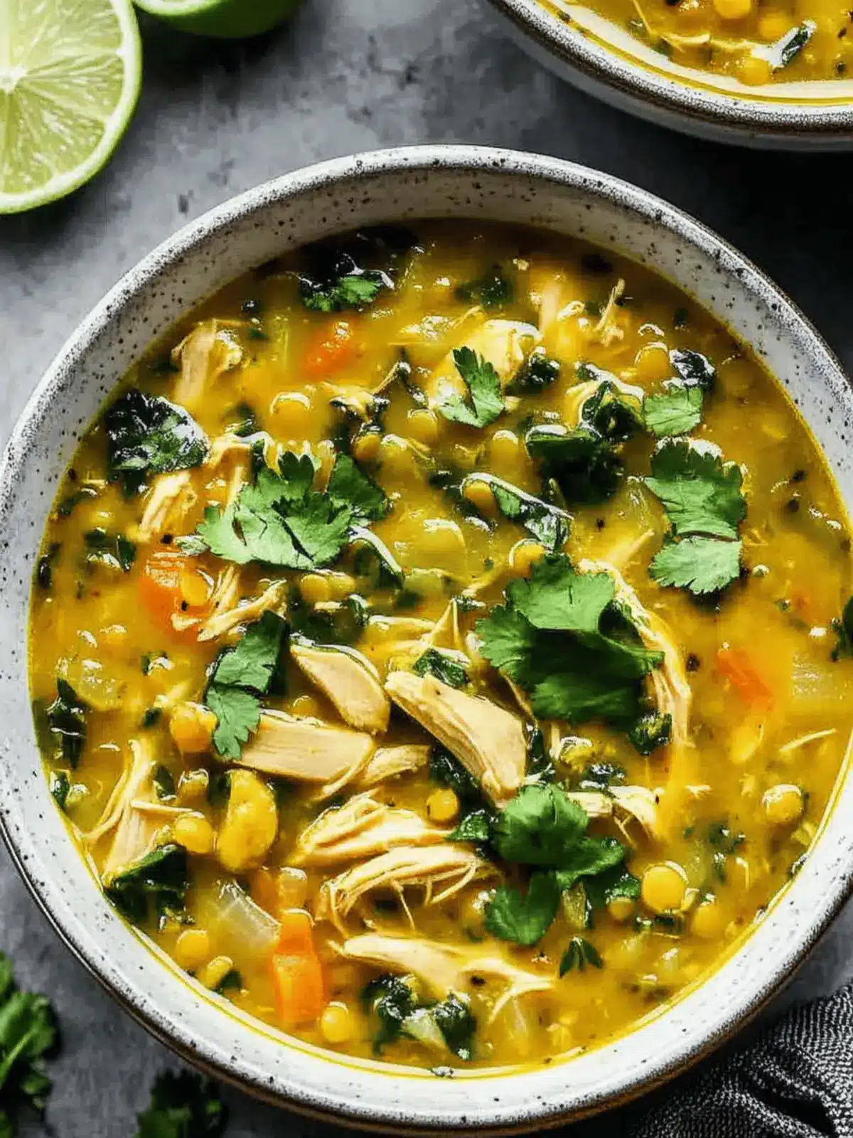 Delicious Quick Chicken and Lentil Soup in Just 30 Minutes 2 Quick Chicken and Lentil Soup