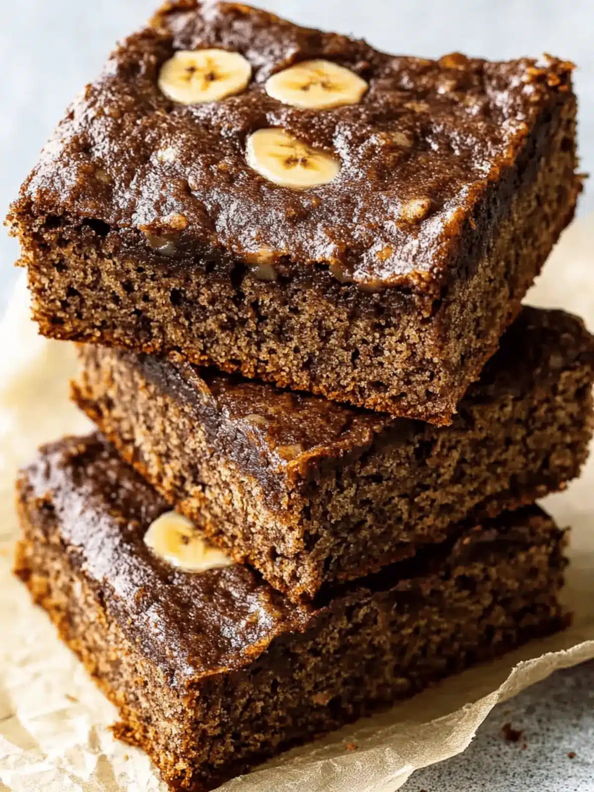 Flourless Banana Bread Bars for Guilt-Free Snacking Bliss 4 flourless banana bread bars
